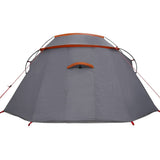 Tunnel Tent 3-Person Grey and Orange 328 x 228 x 115 cm 42004052