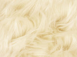Faux Sheepskin Rug TAFALLA Cream 160 cm Polyester 42021516