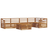 Outdoor Sofa Set 6 pcs Natural 3373514