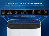 20L/Day Portable Dehumidifier for Home, with LED Screen, Sleep Mode, 24H Timer, 4L Water Tank, T3398P378788
