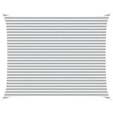 Sun Shade Sail Light Grey and White 5 x 4 m 42031130