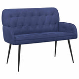 2 Seater Sofa with Metal Legs 2-Seater Police Blue Velvet 42051029