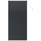 Venetian Blinds Height Adjustable Black 220 x 100 cm Aluminium 42006172