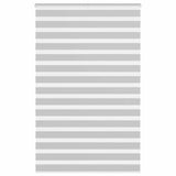 Zebra Blind Light Grey 140x230 cm Fabric Width 135.9 cm Polyester 4014503