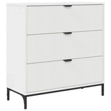 Sideboard with Drawer White 79.5 x 33 x 82 cm Engineered Wood 883434
