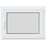 Basement Window RISOR 80 x 55 cm PVC and Glass 42047846