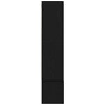 TV Cabinet Set Wall-mounted 6 pcs Black oak 30.5 x 30 x 110 cm 3333060