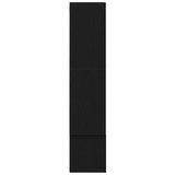 TV Cabinet Set Wall-mounted 6 pcs Black oak 30.5 x 30 x 110 cm 3333060