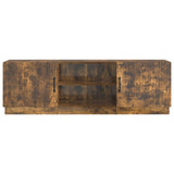 TV Cabinet Smoked Oak 150 x 31 x 47 cm Engineered Wood 895380