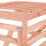 Wheelie Bin Storage Extension Solid Wood Douglas 825112