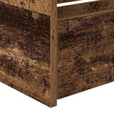 Daybed with Headboard Old Wood 75 x 190 cm Engineered Wood 3334005