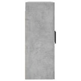 Wall Mounted Cabinet Concrete Grey 69.5x34x90 cm 828504