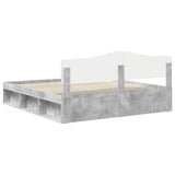 Bed Frame with Headboard Concerte 180 x 200 cm Solid Pine Wood 3412865