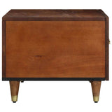 Coffee Table Honey Brown 80 x 50 x 40 cm Solid Mango Wood 4018741