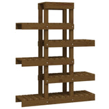 Plant Stand Honey Brown 85x25x109.5 cm Solid Wood Pine 822090