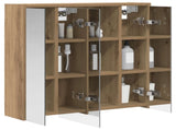 Bathroom Mirror Cabinet Artisian Oak 63.5 x 16 x 62.5 cm 889158