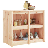 Outdoor Kitchen Cabinet MEPPEL 106x55x92 cm Solid Wood Pine 832353