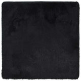 Shaggy Rug High Pile NAVARRA Black 240x240 cm Polyester 4102886