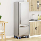 Washing Machine Base Grey 67 x 67 x 12 cm Stainless Steel 42009957