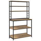 Kitchen Shelf Artisan Oak 100 x 40 x 168 cm Engineered Wood 883897