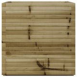 Garden Planter 70x70x72 cm Impregnated Wood Pine 3282623