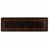 Rug Runner MARSA Black 100 x 300 cm Polyester and PVC 42023296