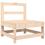 ZNTS 10 Piece Garden Sofa Set Solid Wood Pine 3250636