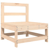 ZNTS 10 Piece Garden Sofa Set Solid Wood Pine 3250636