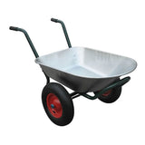 Gardening Tool Wheelbarrow Two Wheels 66 L 40979