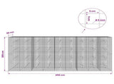 Gabion with 5 mm Wire and 5x5 cm Mesh 450x20x200 cm 3464115
