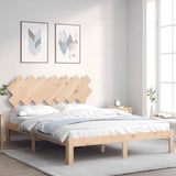 Bed Frame without Mattress 140x200 cm Solid Wood Pine 3193726