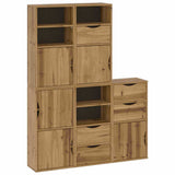 Side Cabinets 5 pcs "ODDA" 40x24x79 cm Solid Wood Pine 3365356