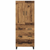 Highboard Old Wood 69.5 x 34 x 180 cm Engineered Wood 3415723