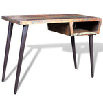 Reclaimed Wood Desk with Iron Legs 241138