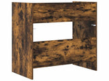 DJ Table Smoked Oak 102 x 45 x 102 cm Engineered Wood 8006744
