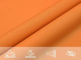 Sun Shade Sail Orange 6 x 2 m 100% Polyester Oxford 42031024