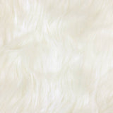 Faux Sheepskin Rug TAFALLA White 240 x 340 cm Polyester 42021464