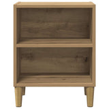Bedside Cabinets 2 pcs Artisan Oak 40x30x50 cm Engineered Wood 856419