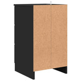 Bedside Cabinet Black 38 x 38 x 66 cm Engineered wood 883375