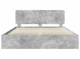 Bed Frame with Headboard Concerte 140 x 200 cm Solid Pine Wood 3412482