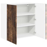 Wall Cabinet LUCCA Smoked Oak 80 x 31 x 80 cm Engineered Wood 885060