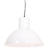 Hanging Lamp 25 W White Round 48 cm E27 320566