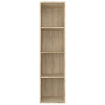 Book Cabinet/TV Cabinet Sonoma Oak 36x30x143 cm Engineered Wood 800147
