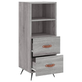 Sideboard Grey Sonoma 34.5x34x90 cm Engineered Wood 828642