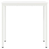 Bar Table White 110 x 55 x 105 cm Solid Pine Wood 892804