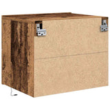 Bedside Cabinet 2 pcs Old Wood 50 x 39 x 41 cm Engineered Wood 863073