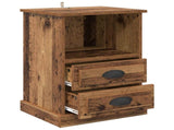 Bedside Cabinet Old Wood 36 x 43 x 60 cm Engineered Wood 881396