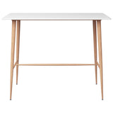 7 Piece Bar Set White 3057444