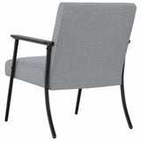 Armchair Light Grey 59 x 75 x 78 cm Fabric 42017670