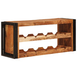 Wine Rack Brown 100 x 45 x 33 cm Solid Acacia Wood 4104761